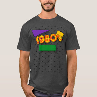 Camiseta Formas retro de los años 1980 RoufxisTp