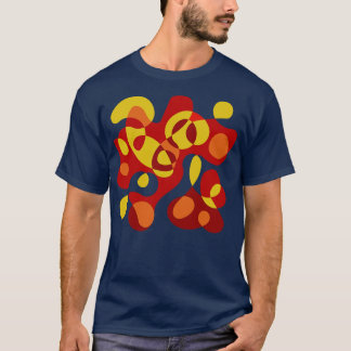Camiseta Formas surrealistas inspiradas en tres