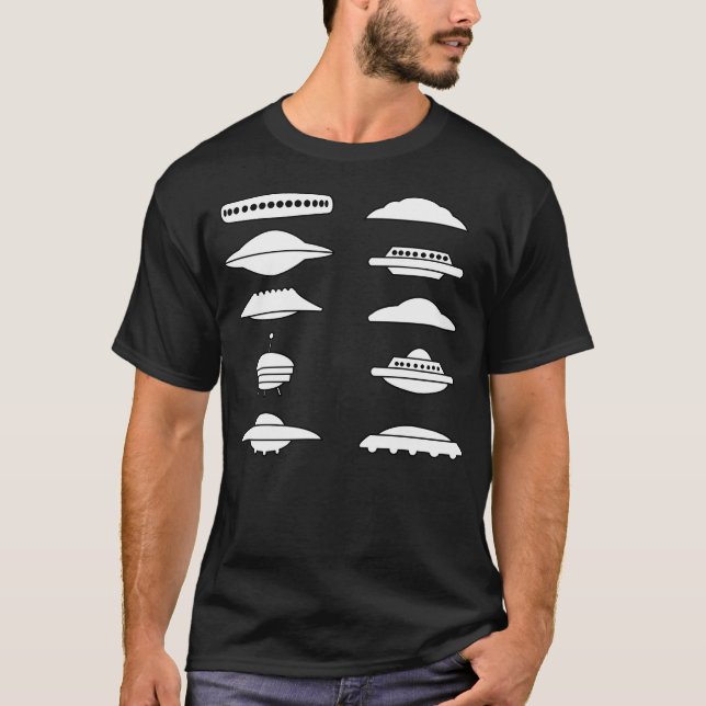 Camiseta Formas Ufo Clásicas (Anverso)