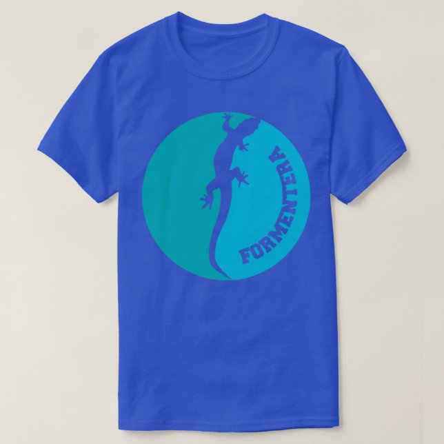 Camiseta Formentera Lizard Design (Diseño del anverso)