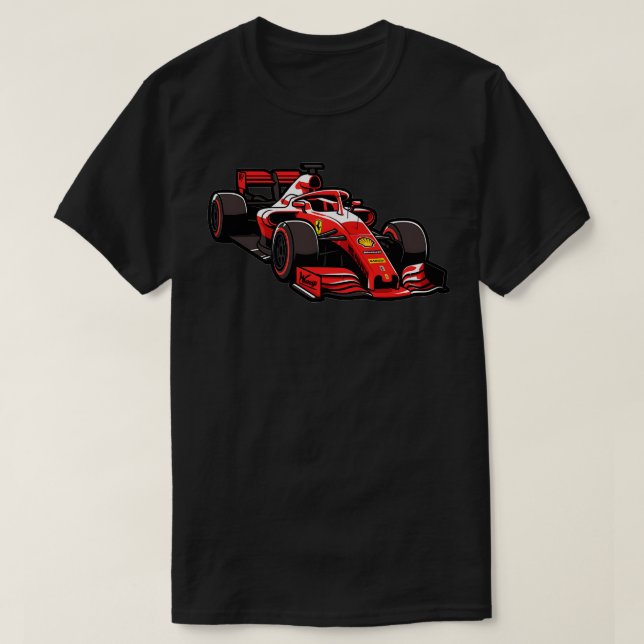 Camiseta Fórmula 1 (Diseño del anverso)