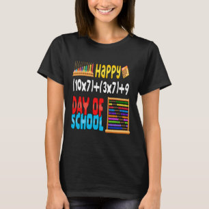 Camiseta Fórmula 100 Días De Escuela Para Estudiantes