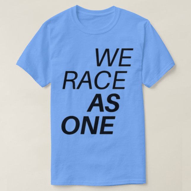 Camiseta Fórmula 1, como fórmula (Diseño del anverso)