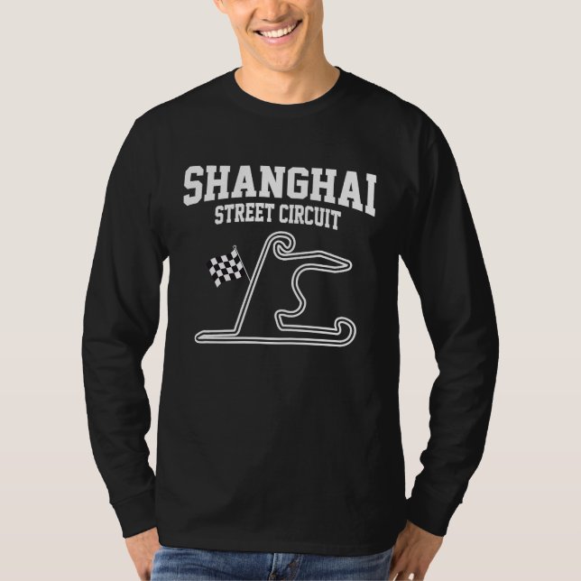 Camiseta Formula China Shanghai Street Circuit Racing Car 2 (Anverso)