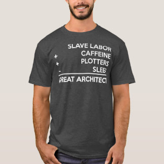Camiseta fórmula de arquitecto