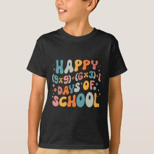 Camiseta Fórmula de matemáticas en 100 días de Mamáes escol