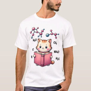 Camiseta Fórmula de Química Monoquímica de Dibujos Animados