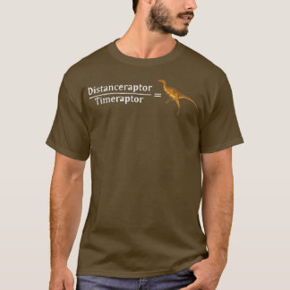 Camiseta Fórmula de velocidad de dinosaurio divertida de Ve