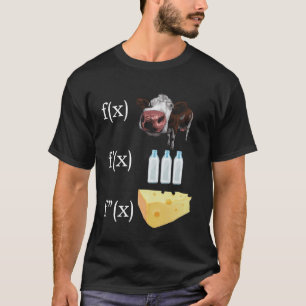 Camiseta Fórmula del queso humor matemático