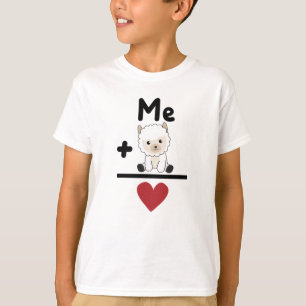 Camiseta Fórmula divertida de tarta alpaca para amantes de