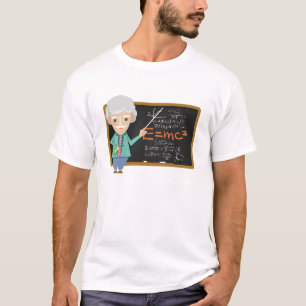 Camiseta Fórmula EMC2 de profesor de ciencias