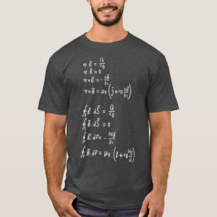 Camiseta Fórmula física