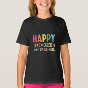 Camiseta Fórmula Matemática 100 Días De Colegio Profesor De