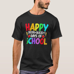 Camiseta Fórmula Matemática 100 Días De Profesora De Matemá