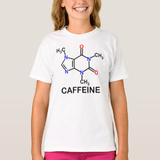 CAMISETA FÓRMULA MOLECULAR CAFFEINE TEE