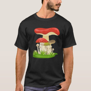 Camiseta Forraje hongos Mycology Forest Fungi Nature Mu