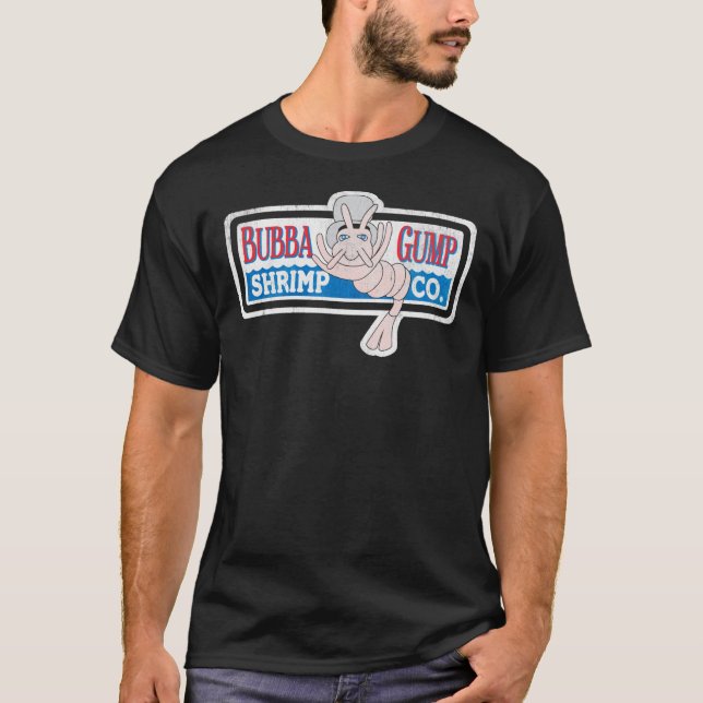Camiseta Forrest Gump Bubbas camarón co-camiseta esencial (Anverso)