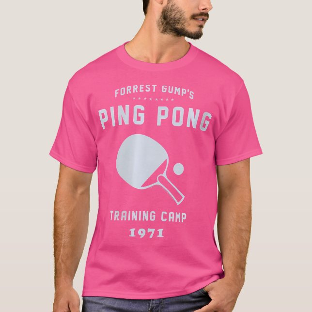Camiseta Forrest Gump Ping Pong (Anverso)
