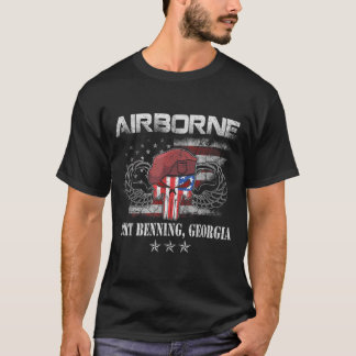 Camiseta Fort Benning GA Army BaseAirborne 