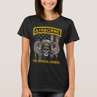 Camiseta Fort Benning GA Veter de Div de Paracaidistas Aére