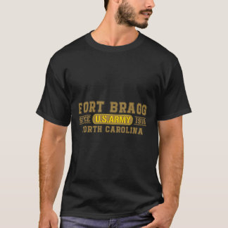 Camiseta Fort Bragg North Carolina NC Veteran 82nd Airborne