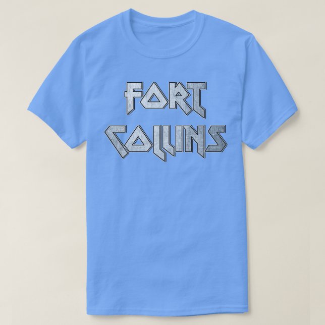 Camiseta Fort Collins CO (Diseño del anverso)