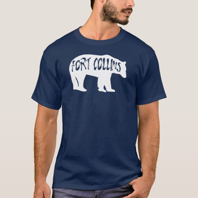Camiseta Fort Collins Colorado Bear (Anverso)