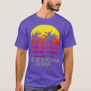 Camiseta Fort De Soto Park Florida Playa Palm Tropical Tr