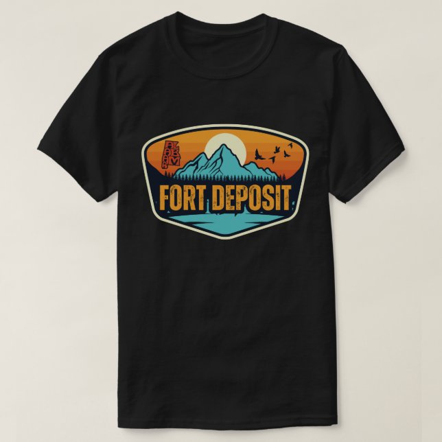 Camiseta Fort Deposit, Alabama (Diseño del anverso)