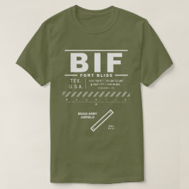 Camiseta Fort Fort Biggs Army Airfield Bliss T-Shirt