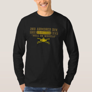 Camiseta Fort Hood Texas Tx 2 Veteranos de la División Arma