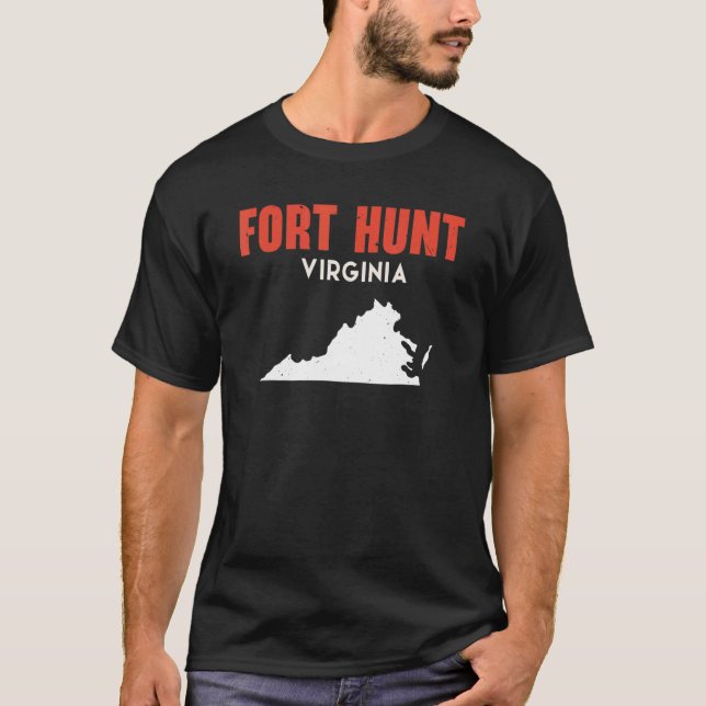 Camiseta Fort Hunt Virginia Estados Unidos de América Virgi (Anverso)