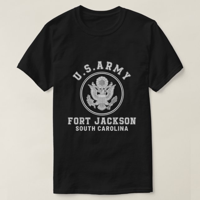 Camiseta Fort Jackson South Carolina SC Army Basic Training (Diseño del anverso)