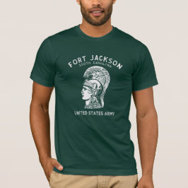 Camiseta Fort Jackson Vintage Blanco