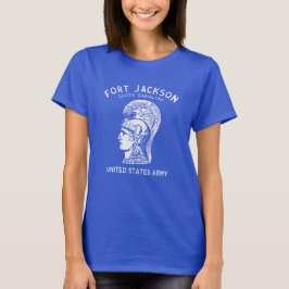 Camiseta Fort Jackson Vintage Blanco