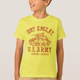 Camiseta Fort Knox Vintage Rojo