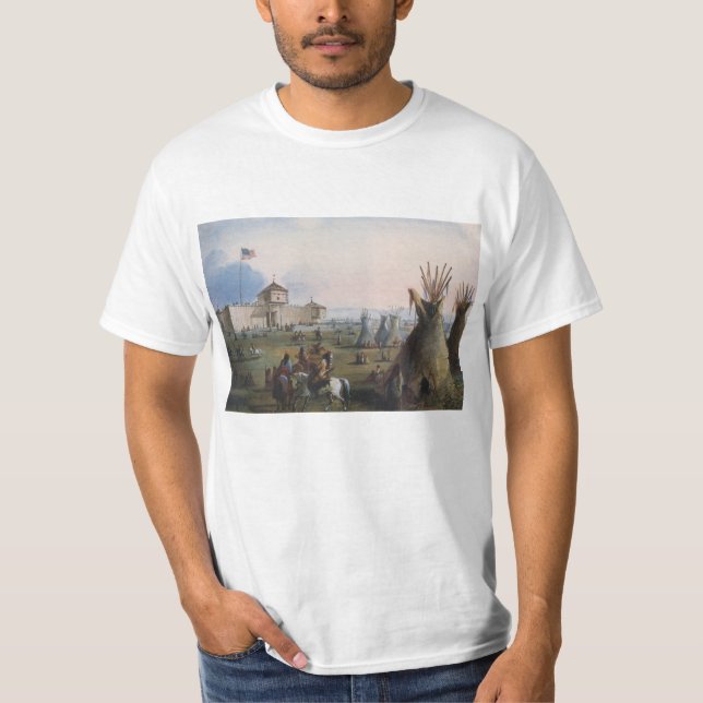 Camiseta Fort Laramie, Sublette Fort, Fort William, Miller (Anverso)