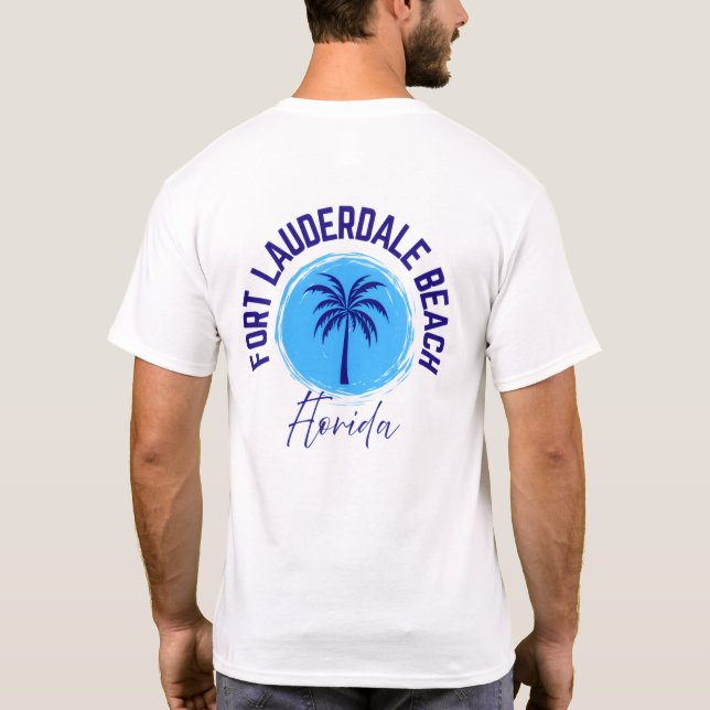Camiseta Fort Lauderdale Beach Florida T-Shirt (Reverso)