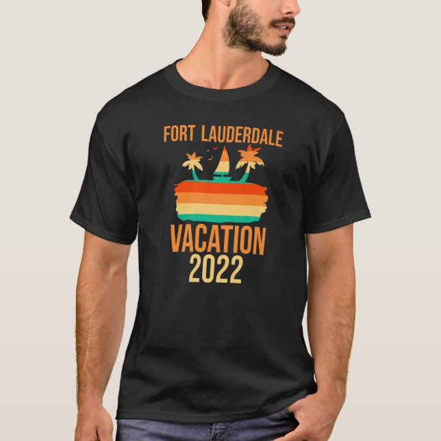 Camiseta Fort Lauderdale Family Vacation 2022 Florida Beach (Anverso)