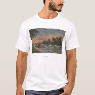 Camiseta Fort Lauderdale, FL - nueva opinión del río y