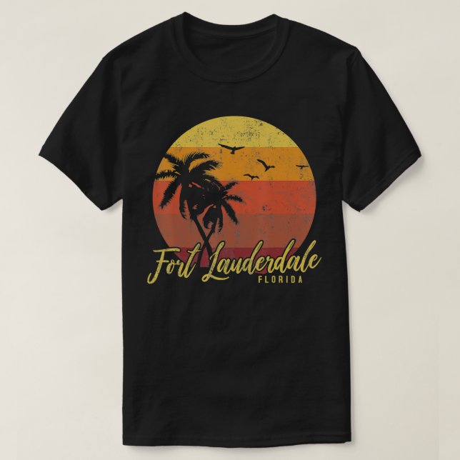 Camiseta Fort Lauderdale Florida (Diseño del anverso)