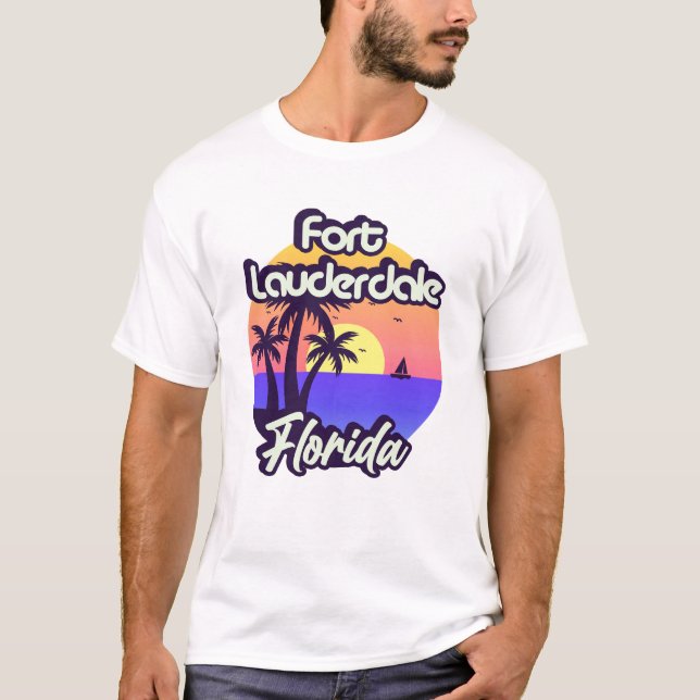 Camiseta Fort Lauderdale Florida (Anverso)