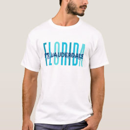 Camiseta Fort Lauderdale Florida (Ola oceánica)