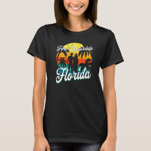 Camiseta Fort Lauderdale Florida Surfer Summer Vacati