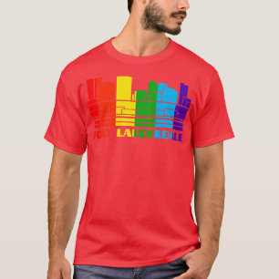 Camiseta Fort Lauderdale Pride Fort Lauderdale LGBT Gift L