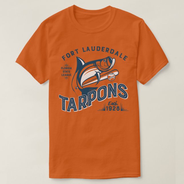 Camiseta Fort Lauderdale Tarpons (Diseño del anverso)