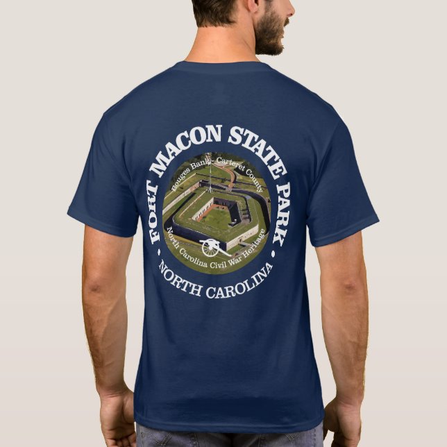 Camiseta Fort Macon SP (Reverso)
