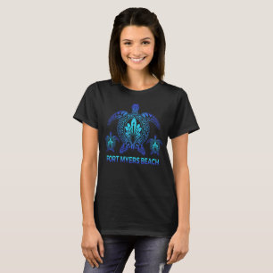 Camiseta Fort Myers Beach Florida Blue Sea Turvenirs Souven