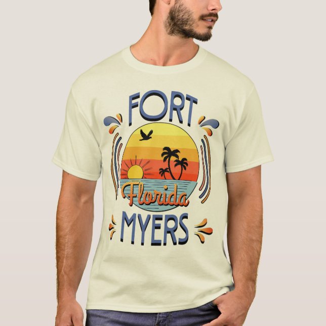 Camiseta Fort Myers, Florida (Anverso)