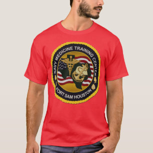 Camiseta Fort Sam Houston, Escudo médico de la Marina